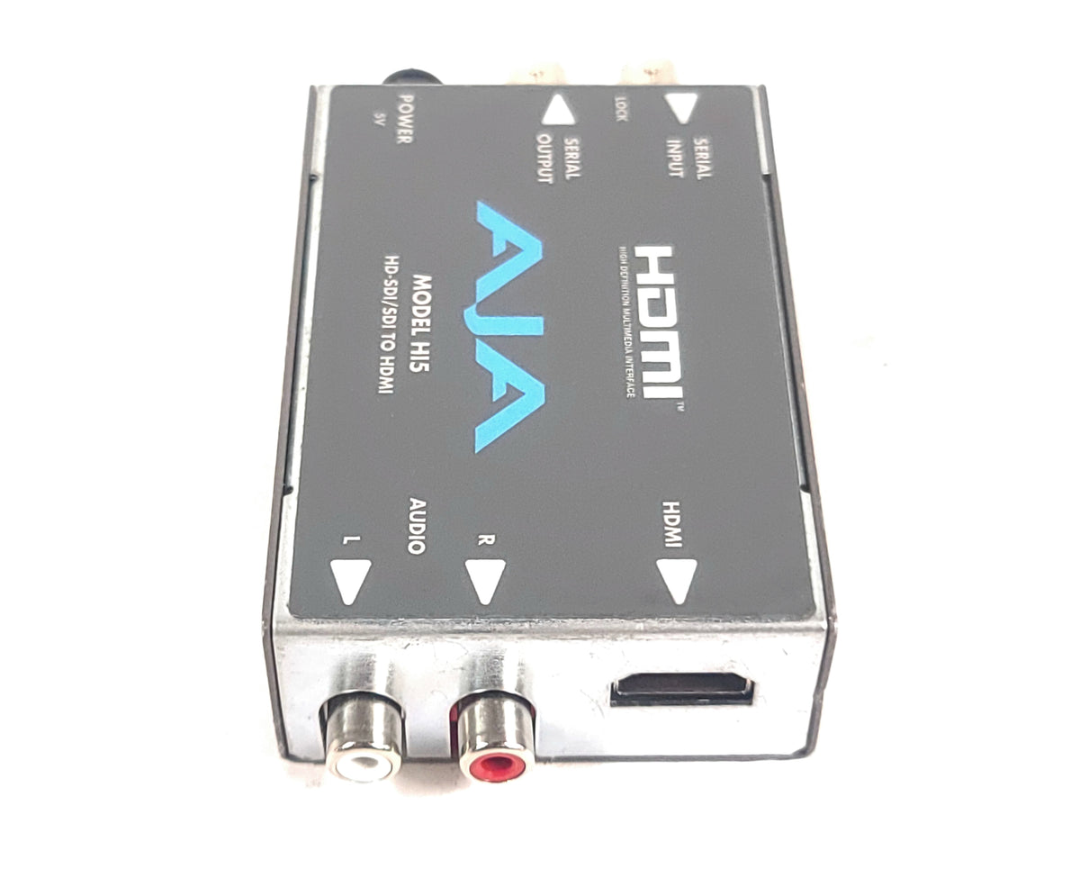 AJA Hi5 HD-SDI/SDI to HDMI Video and Audio Converter