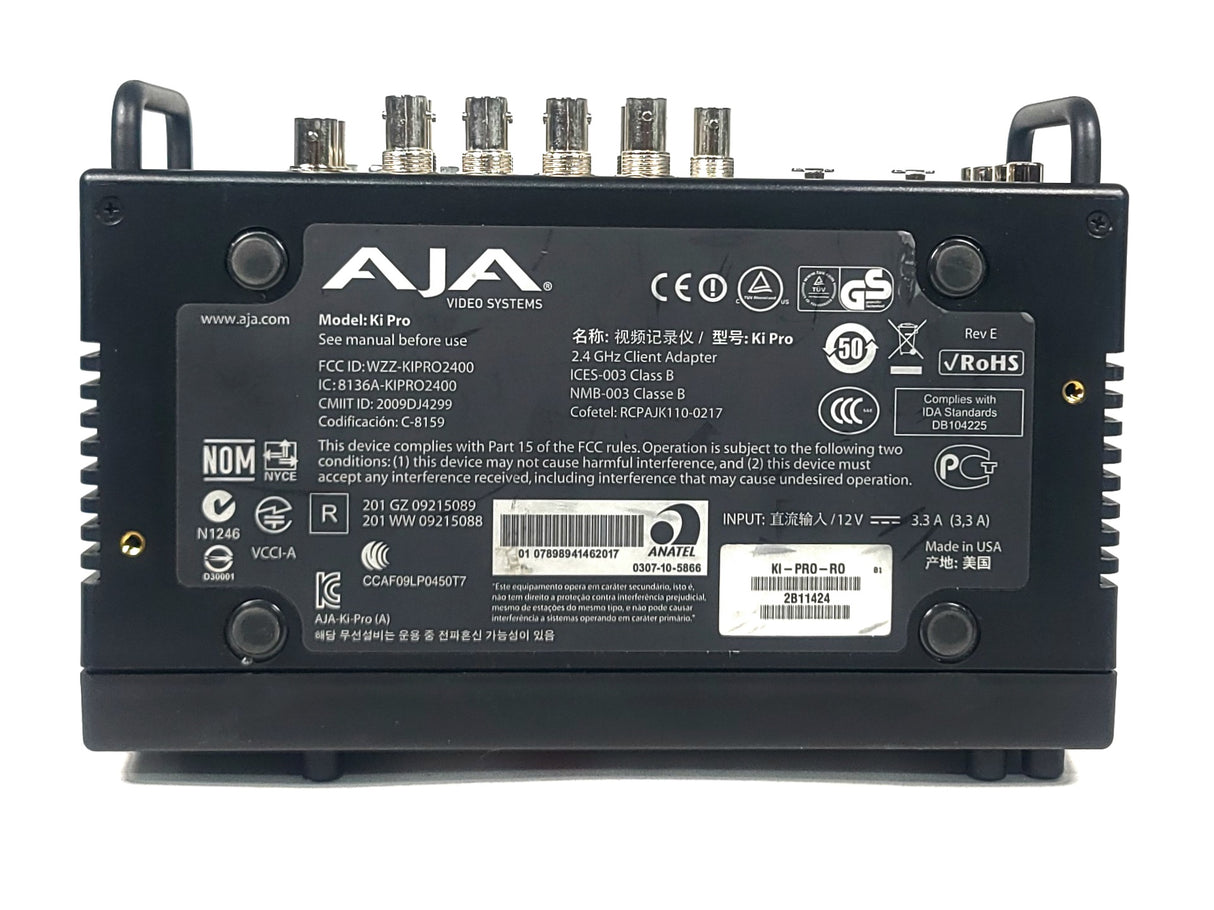 AJA Ki Pro HD/SD Recorder and Player w/ Hard Disk Drive