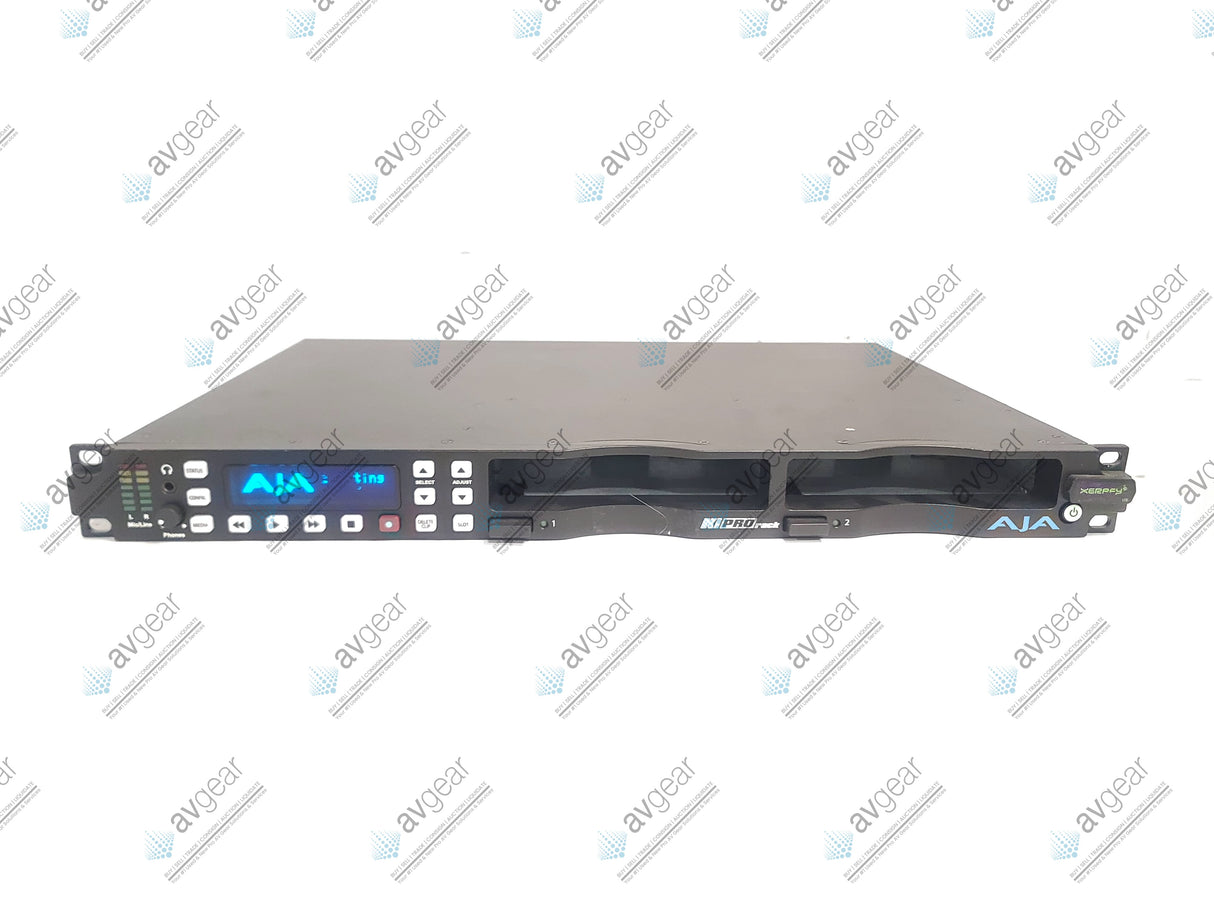 AJA Ki Pro Rack File Based 1RU HD/SD Recorder and Player (No Drive)
