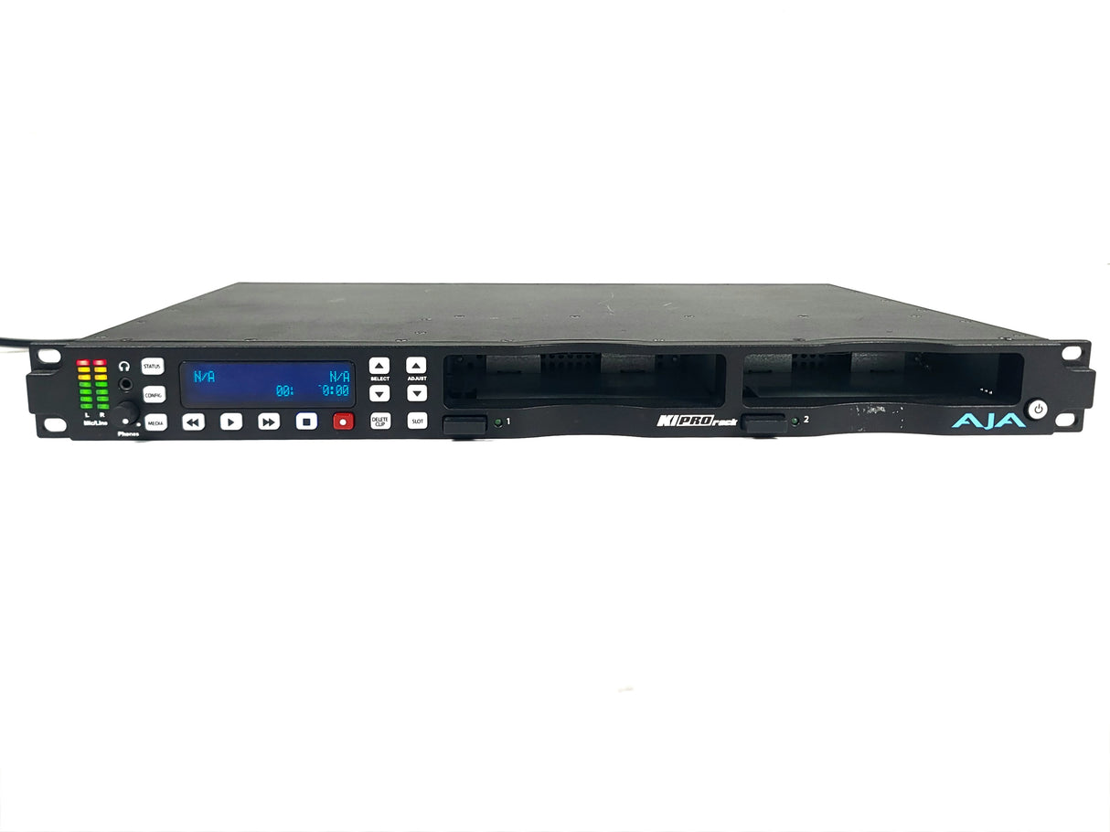 AJA Ki Pro Rack File Based 1RU Recorder and Player (No Drive)