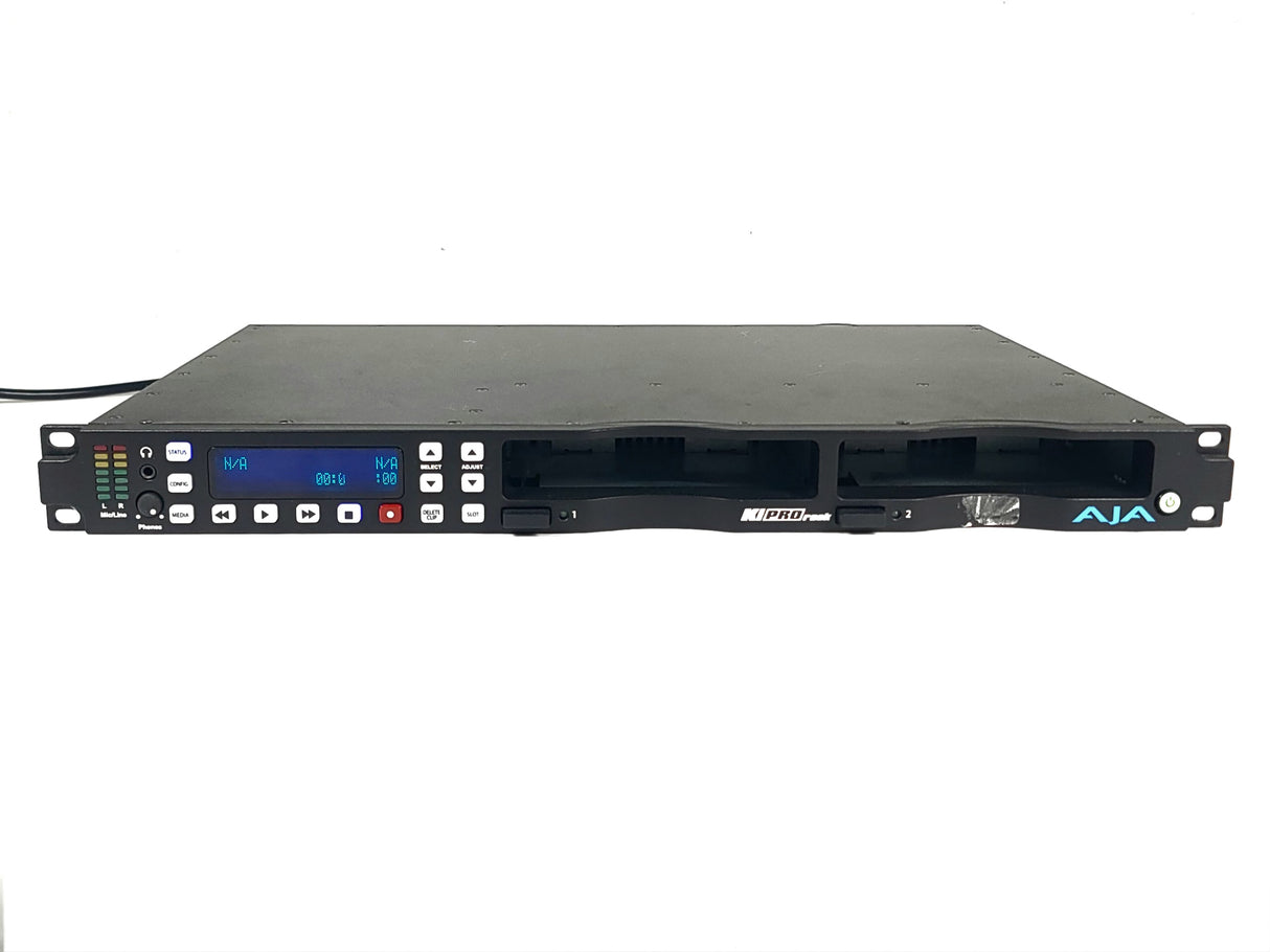AJA Ki Pro Rack File Based 1RU Recorder and Player (No Drive)