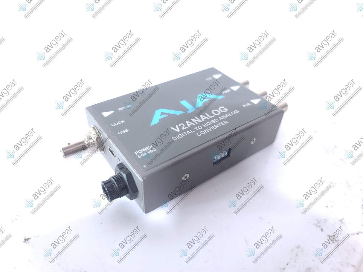 AJA V2Analog HD/SD-SDI to Analog Mini-Converter