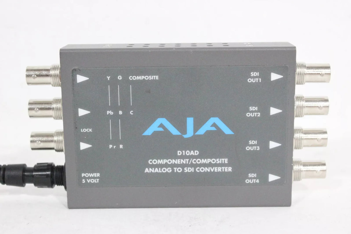 AJA D10AD Component/Composite Analog To SDI Converter