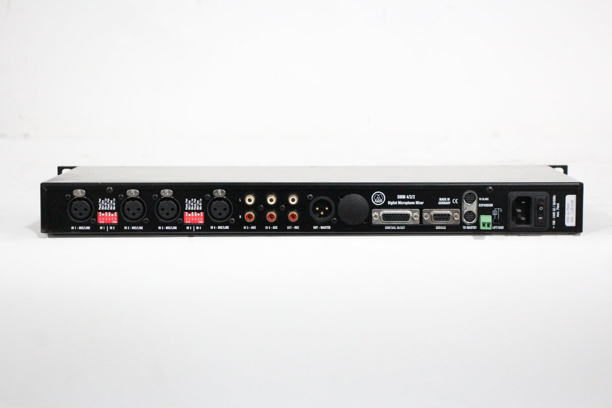 AKG DMM 4/2/2 Processor Controlled Automatic Microphone Mixer