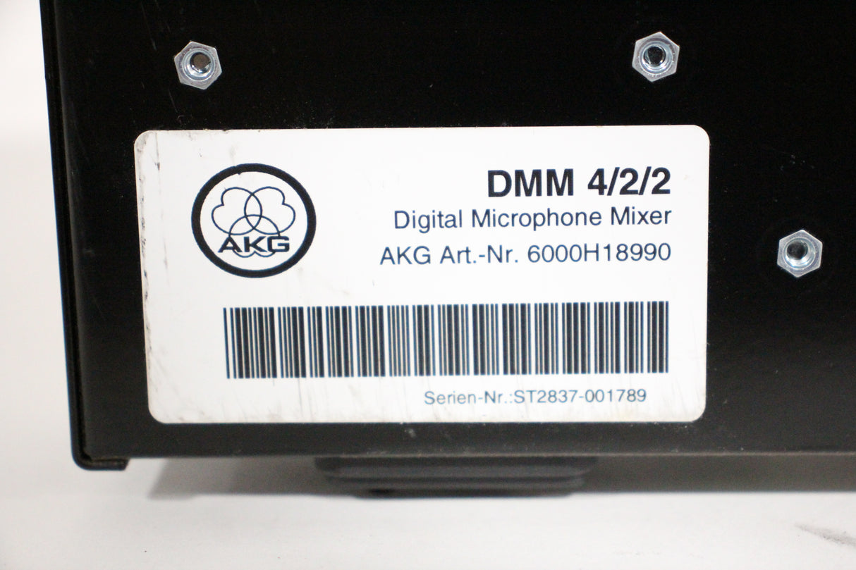 AKG DMM 4/2/2 Processor Controlled Automatic Microphone Mixer