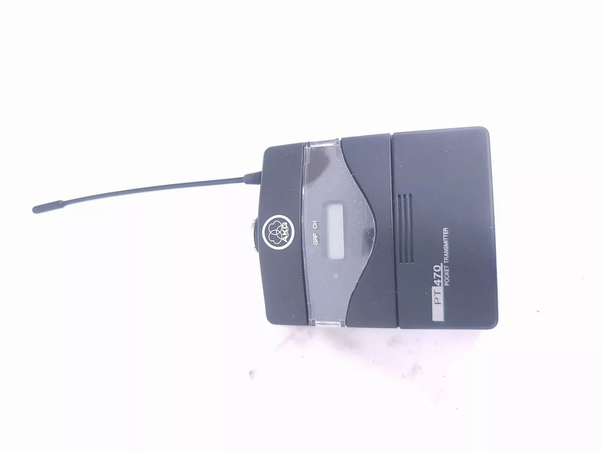 AKG WMS 470 Wireless Presenter Set (650.100-680MHz) w/ CSCRX Receiver, CSCPTX Pocket Transmitter, C555L Microphone