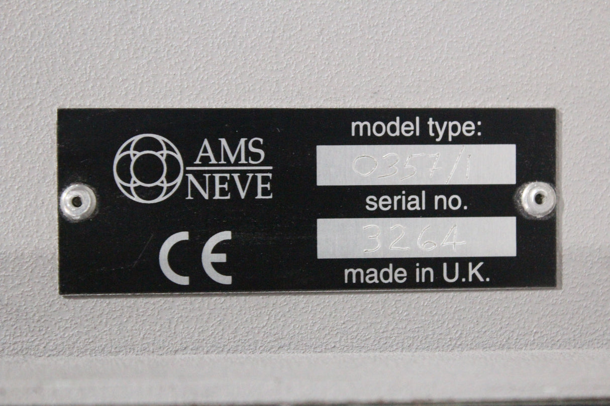 AMS NEVE 27 Slot Rack with (14) SCN802-110 Cards, (8) SCN802-111 Cards and (1)SUN820-213 Cards