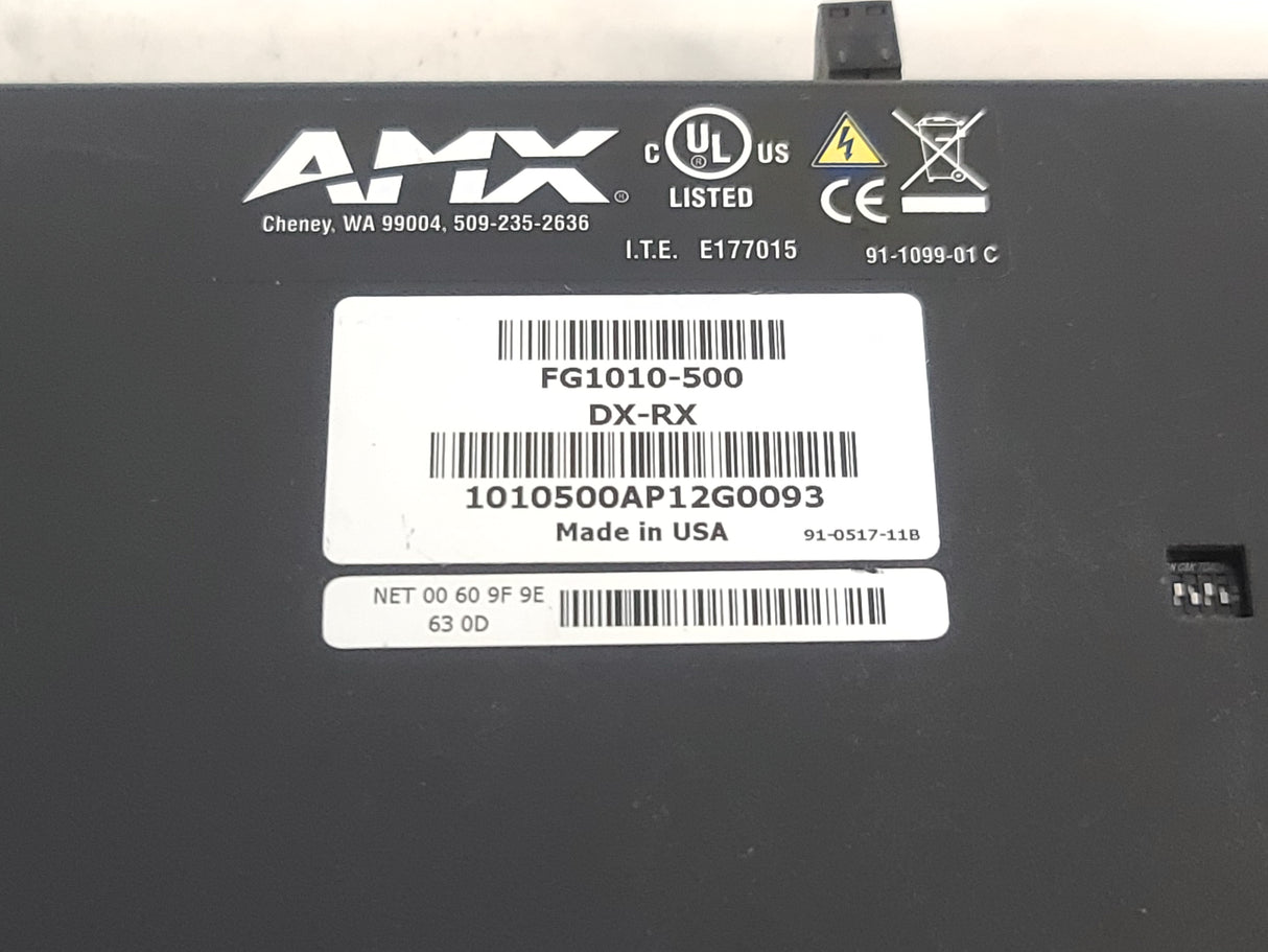 AMX DX-RX DXLink HDMI CAT6 Receiver