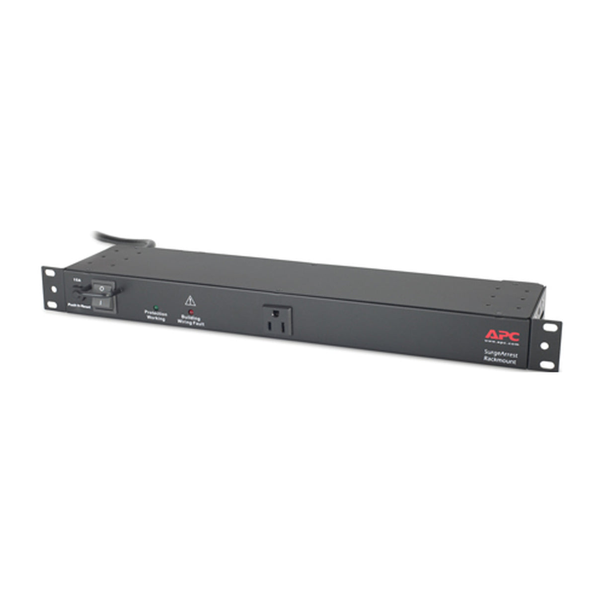 APC SurgeArrest NET9RMBLK 9-Outlet 120V Rackmount Surge Protector