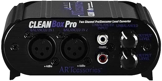 ART CLEANBox Pro Dual Channel Level Converter
