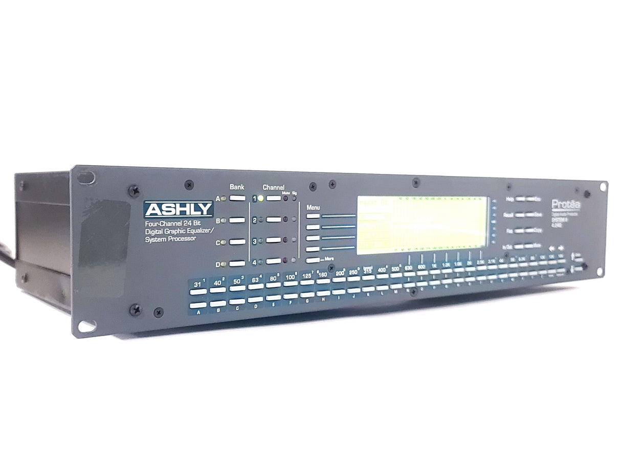 ASHLY Protea System II 4.24G 4-Channel 24-Bit Digital Graphic Equalizer / System Processor