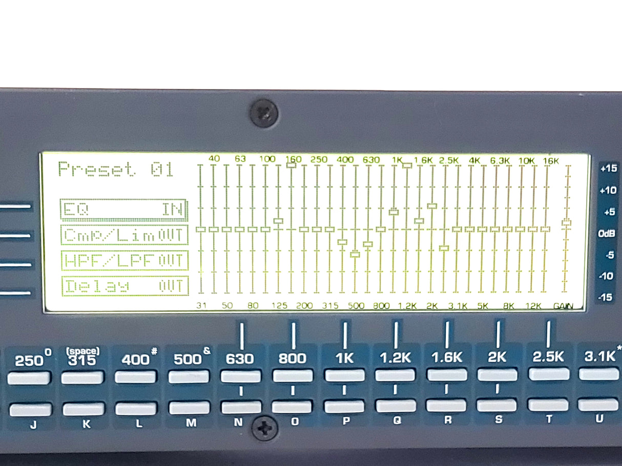 ASHLY Protea System II 4.24G 4-Channel 24-Bit Digital Graphic Equalizer / System Processor