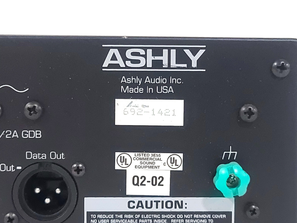 ASHLY Protea System II 4.24GS 4-Channel 24-Bit Digital Graphic Equalizer / System Processor Slave