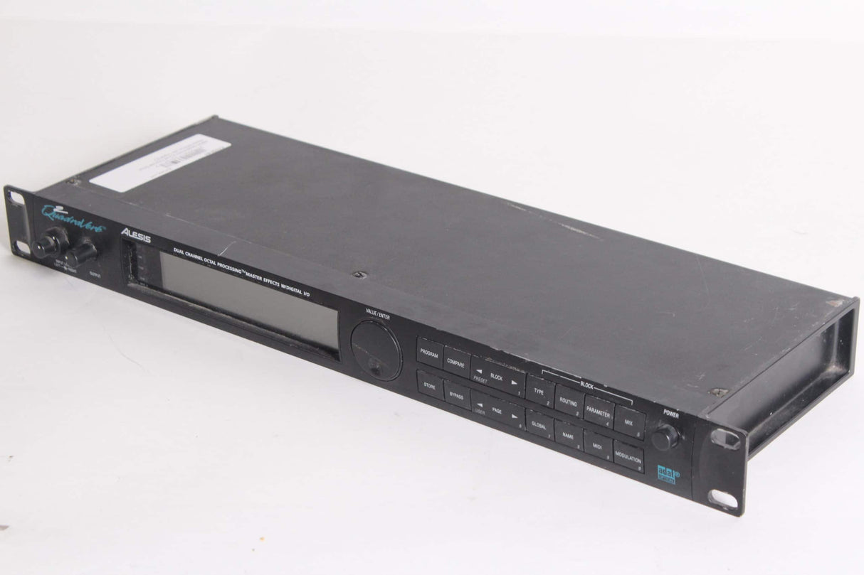 Alesis QUADRAVERB2 2 Dual Channel Octal Master Effects w/ Digital I/O