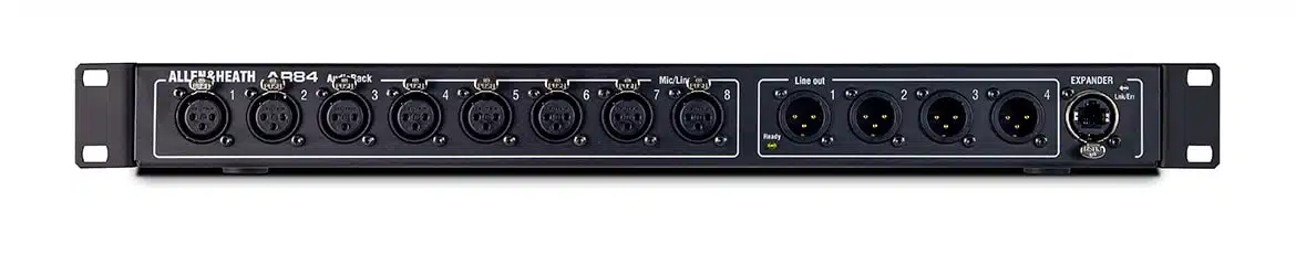 Allen & Heath AR84 8x4 Expansion Rack for GLD & Qu Mixers
