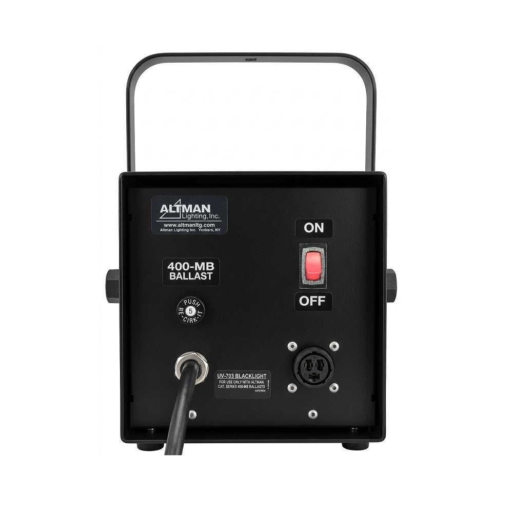 Altman UV-703 Compact High Output Blacklight Fresnel UV Wash Lights