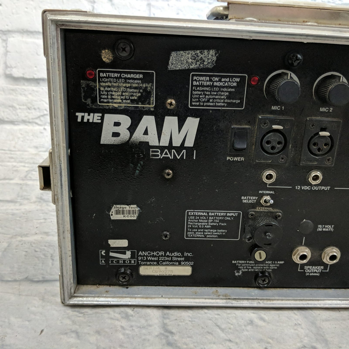 Anchor Bam1 Portable PA Ampifier