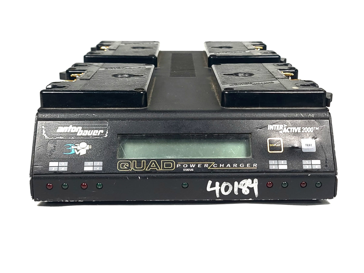 Anton Bauer Interactive 2000 Quad Power Charger w/ PSU