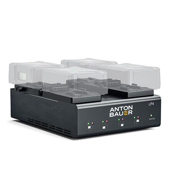 Anton Bauer 8475-0128 LP4 Quad V-Mount Charger (Discontinued)