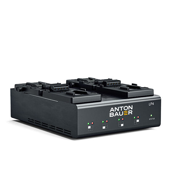 Anton Bauer 8475-0128 LP4 Quad V-Mount Charger (Discontinued)