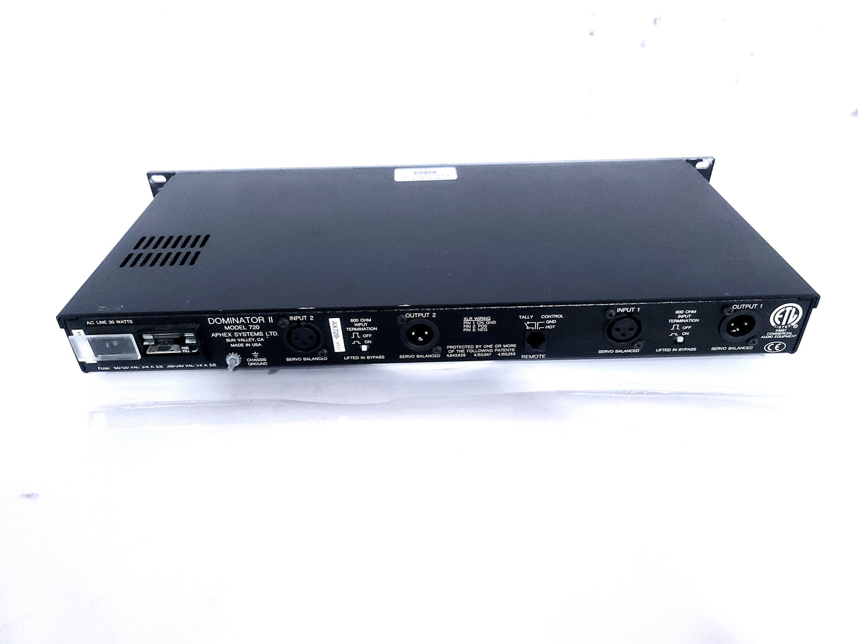 Aphex Model 720 Dominator ll Precision Multiband Peak Limiter
