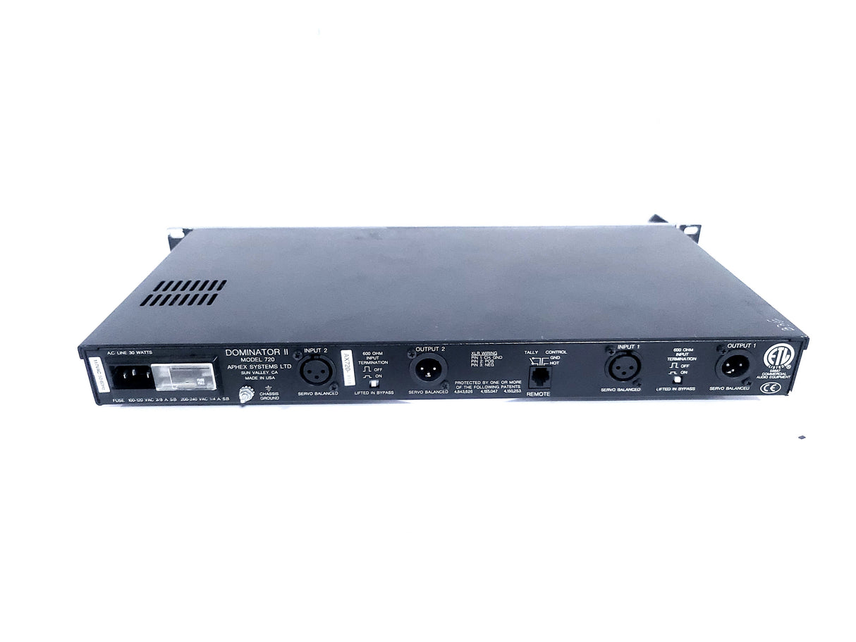 Aphex Model 720 Dominator ll Precision Multiband Peak Limiter