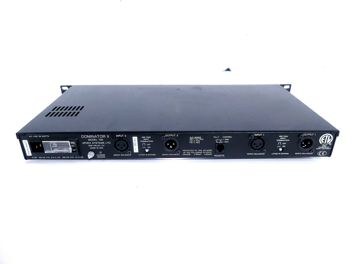 Aphex Model 720 Dominator ll Precision Multiband Peak Limiter