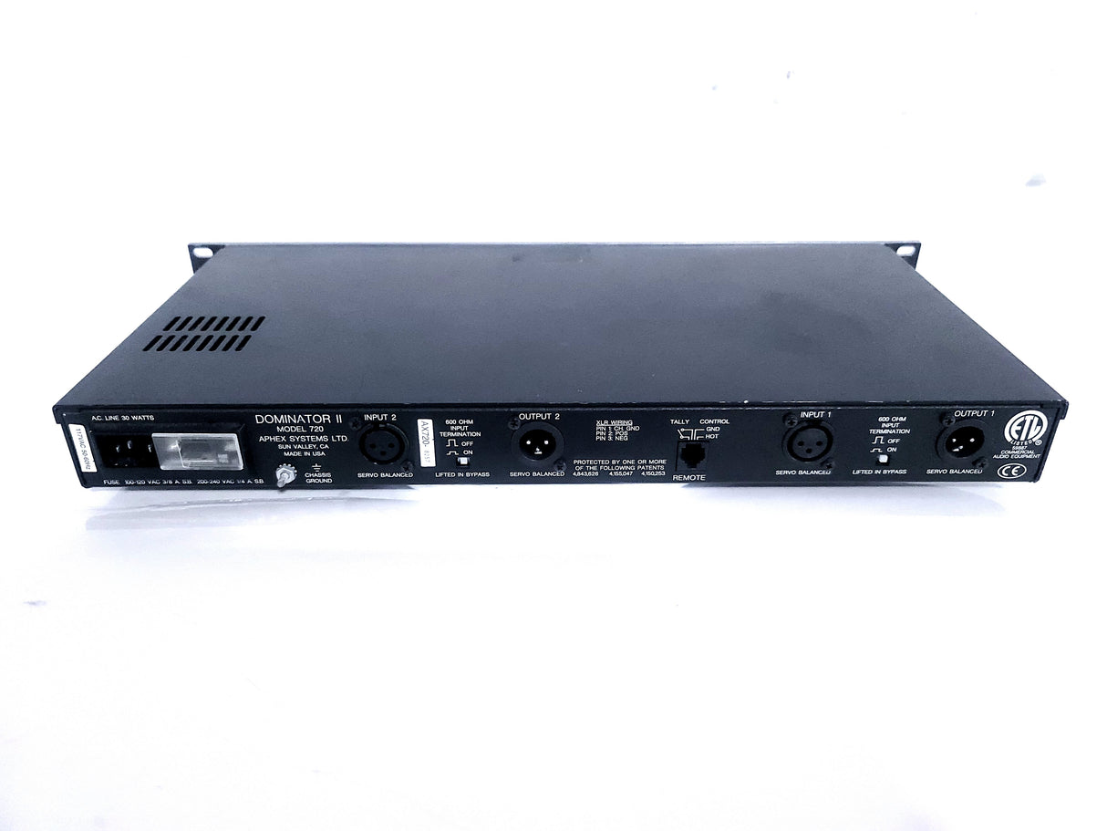 Aphex Model 720 Dominator ll Precision Multiband Peak Limiter