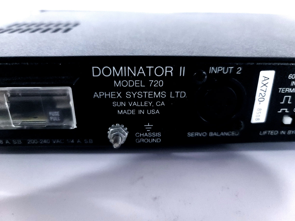 Aphex Model 720 Dominator ll Precision Multiband Peak Limiter