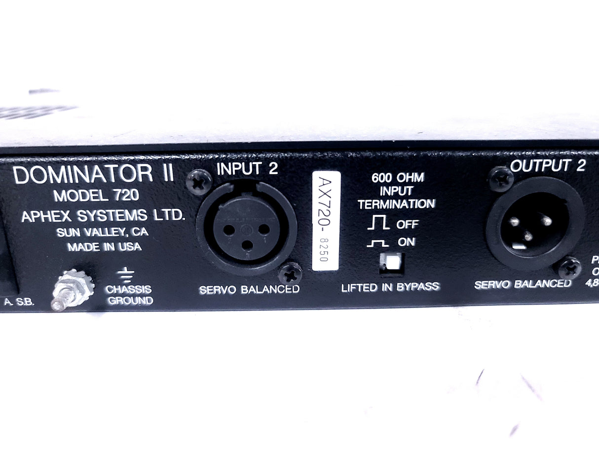 Aphex Model 720 Dominator ll Precision Multiband Peak Limiter