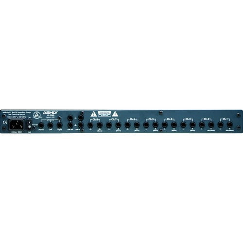 Ashly LX-308B Stereo Line Mixer 8-Input Stereo Line Mixer, 1U