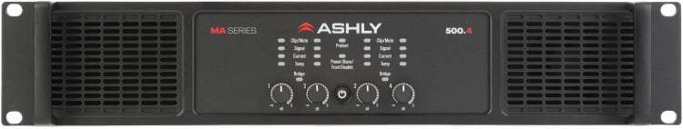 Ashly MA-500.4 2,000W 4-channel Power Amplifier