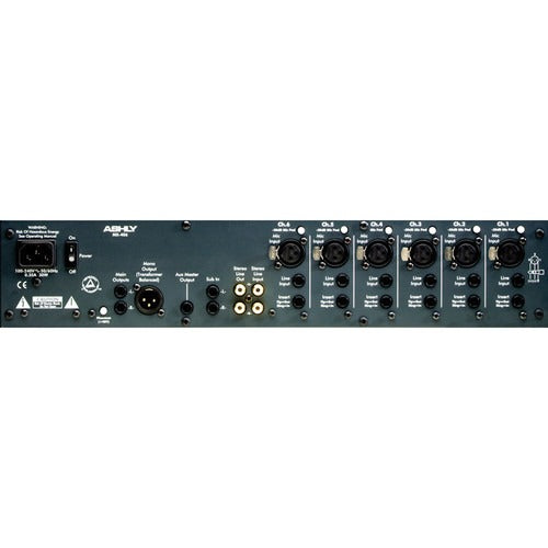Ashly MX406 6-Channel Stereo Microphone Mixer