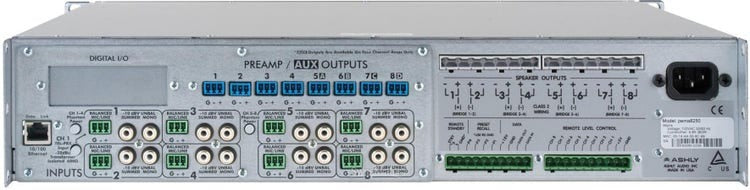 Ashly PEMA 8250 8-channel Network Power Amp