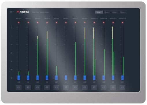 Ashly TMP-AQUATOUCH7 AquaTouch 7 7" Programmable AquaControl Touch Panel Remote