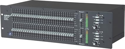 Ashly GQX-3102 Series Dual Channel 31-Band Graphic Equalizer