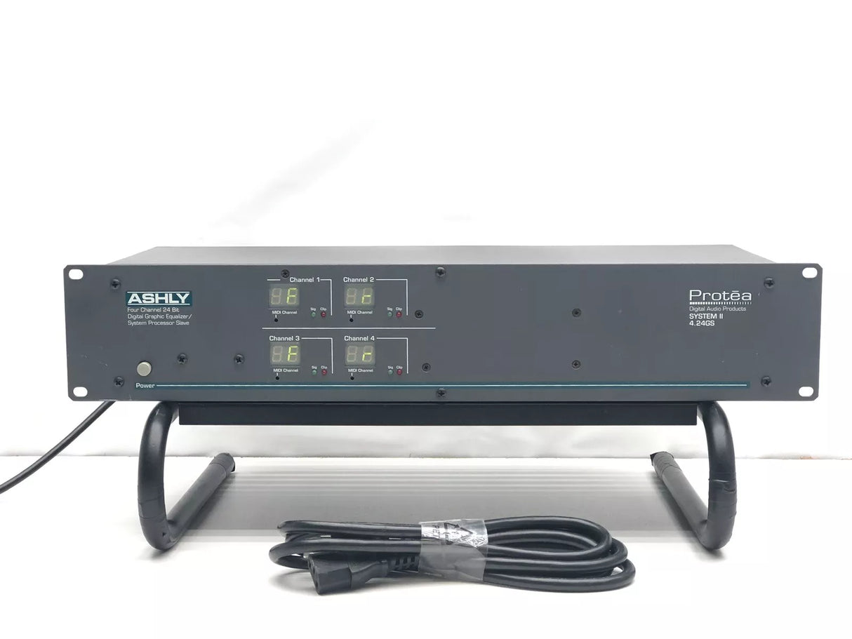 Ashly Protea System II 4.24 GS, 4 Channel 24 Bit Digital Graphic Equalizer System Processor Slave