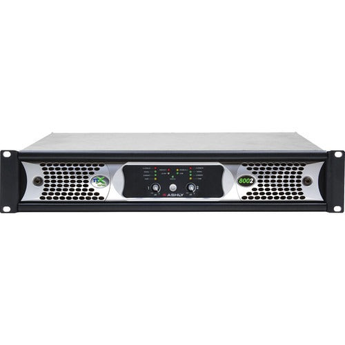 Ashly nX Series nX8002 2-Channel 800W Power Amplifier with Programmable Outputs
