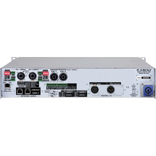 Ashly nXp Series NXP4002 2-Channel 400W Power Amplifier with Programmable Outputs & Protea Software Suite