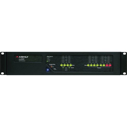 Ashly ne4800MS - Network Enabled Digital Signal Processor with Mic Input and AES Output Options