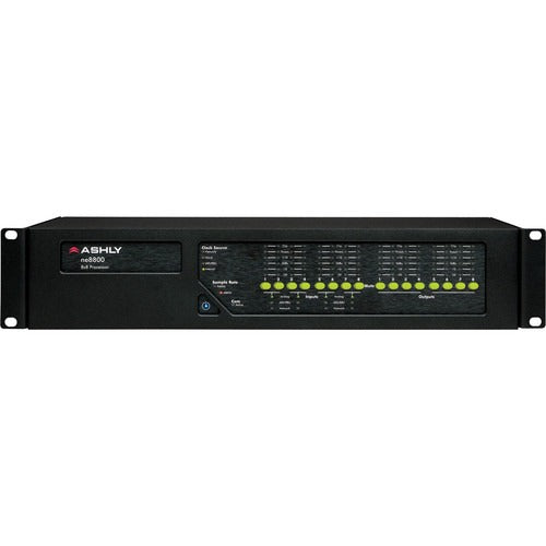 Ashly ne8800MS - Network Enabled Digital Signal Processor with Mic Input and AES Output Options