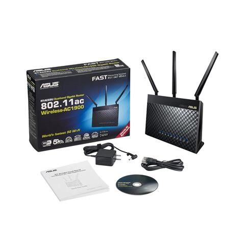 Asus RT-AC68U Dual-Band Wireless-AC1900 Gigabit Router