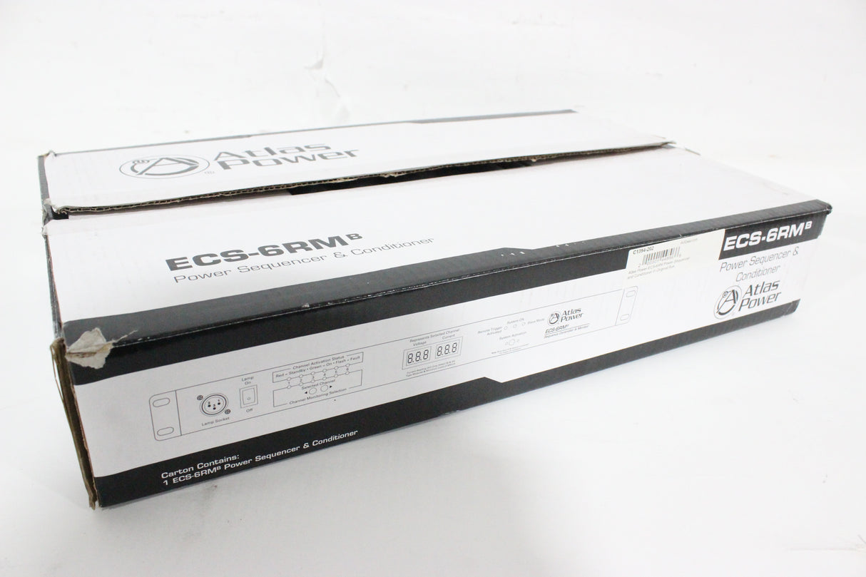Atlas Power ECS-6RM Power Sequencer and Conditioner