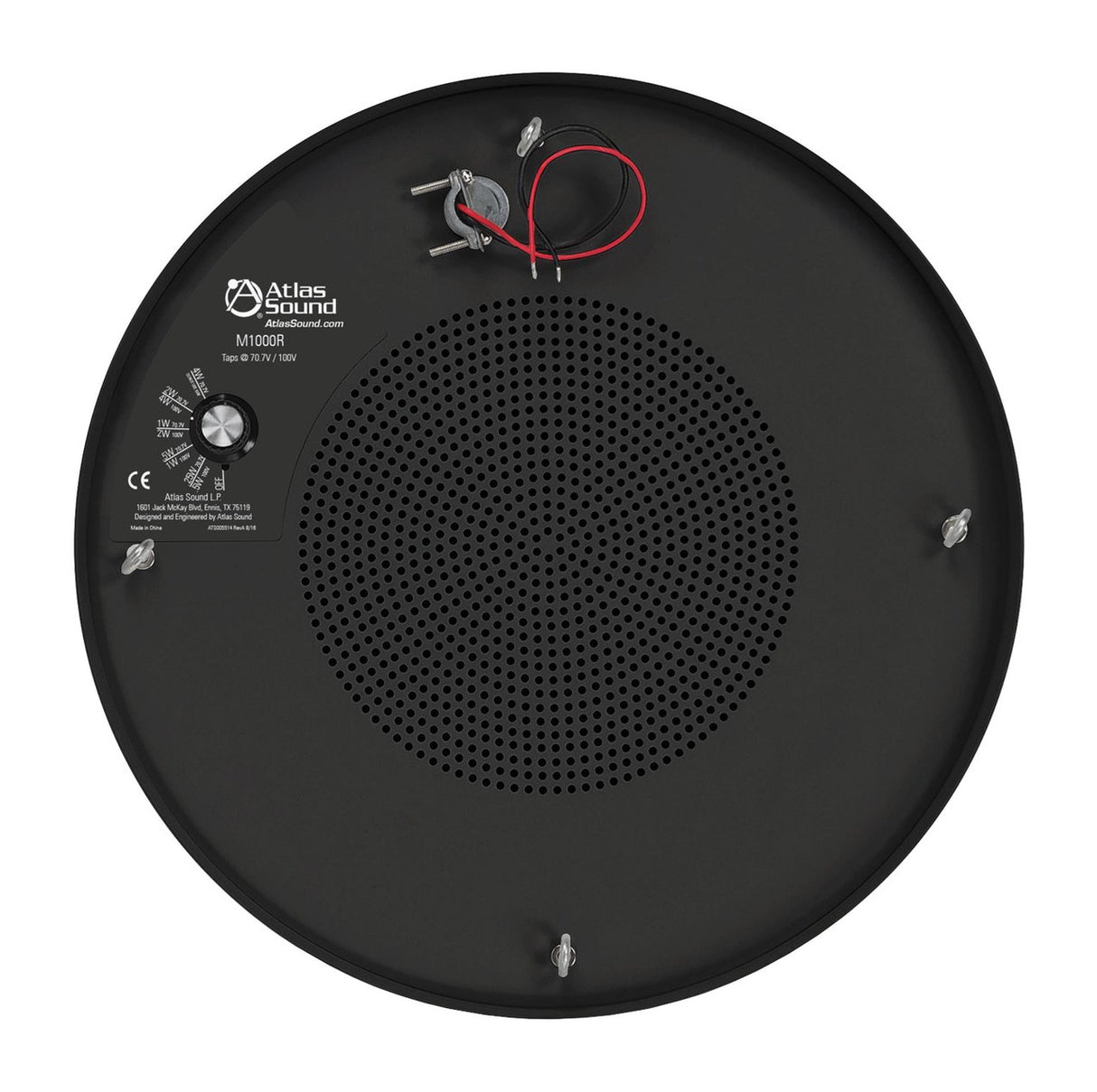 Atlas Sound LP M1000R 8" Masking Speaker