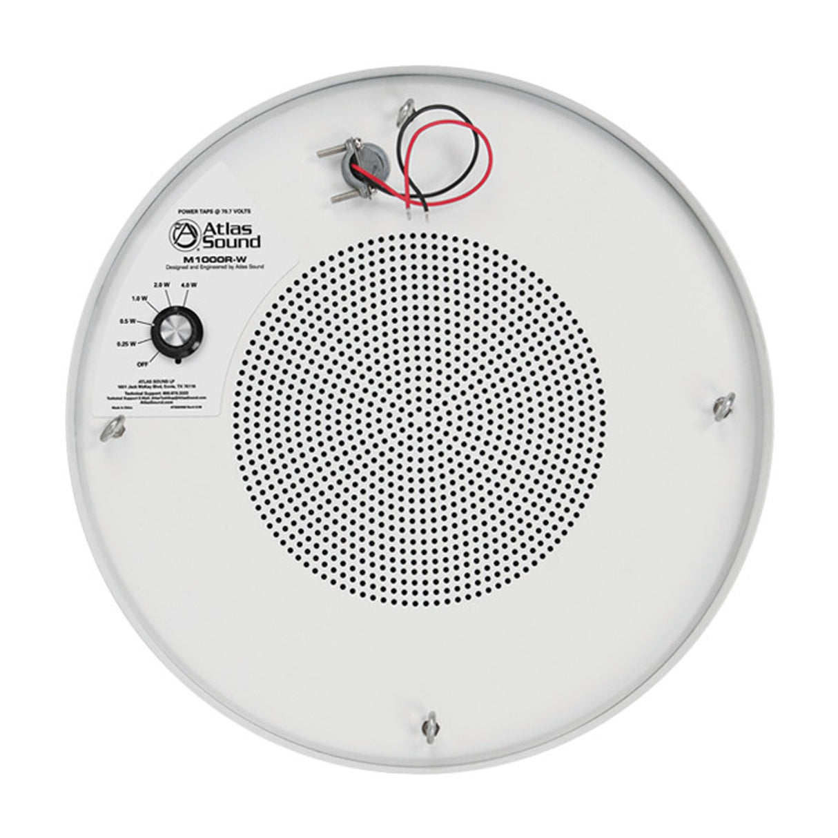 Atlas Sound LP M1000R 8" Masking Speaker