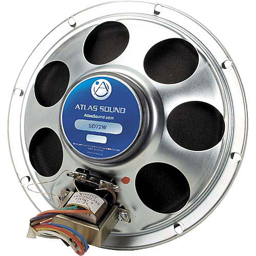 Atlas Sound SD72W Dual Cone Ceiling Speaker