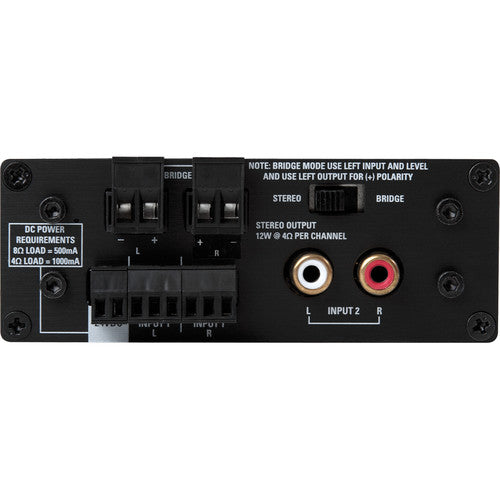 Atlas Sound TSD-PA122G 12W 2-Channel Power Amplifier