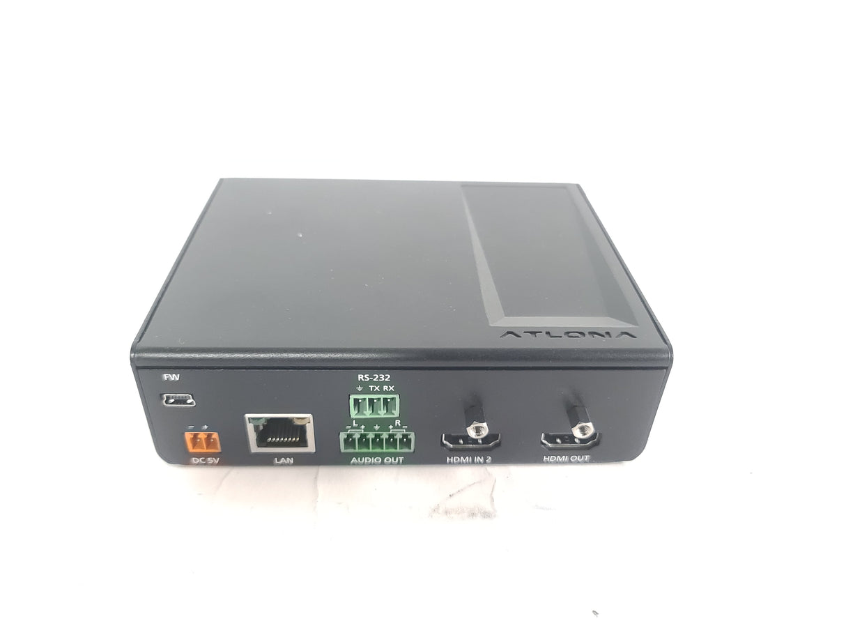 Atlona AT-HD-SC-500 3-Input Switcher and Scaler w/ MISC Cables in Original Box
