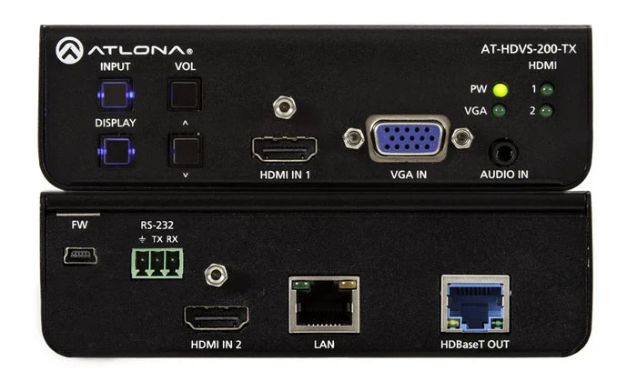 Atlona AT-HDVS-200TX 3x1 HDBaseT Switcher for HDMI and VGA Input