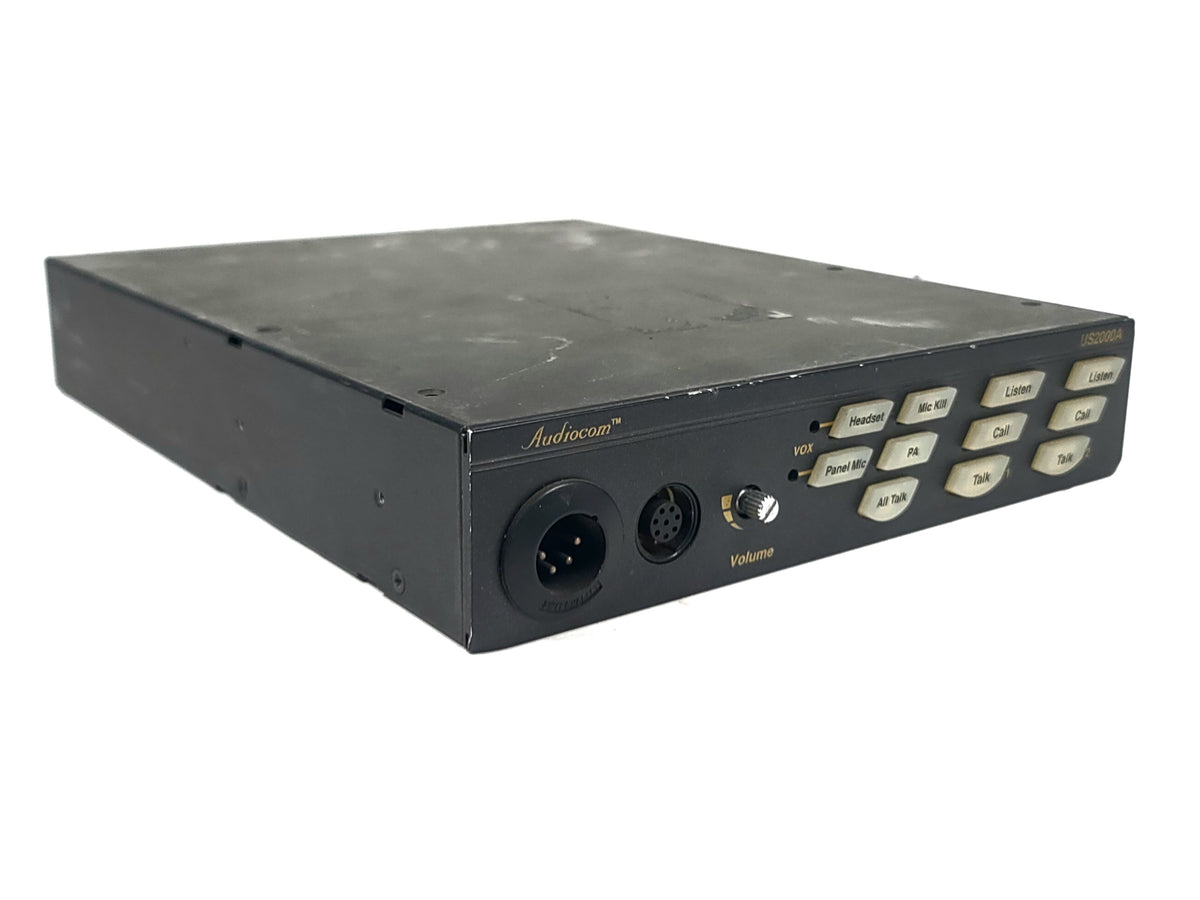 Audiocom US2000A Dual-Channel Intercom User Station
